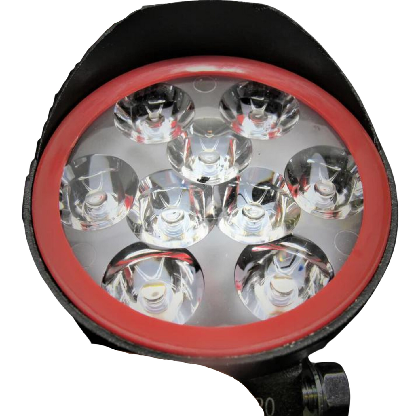 9 LED Headlamp - Wide Voltage Range - Aluminum Body - evcustom