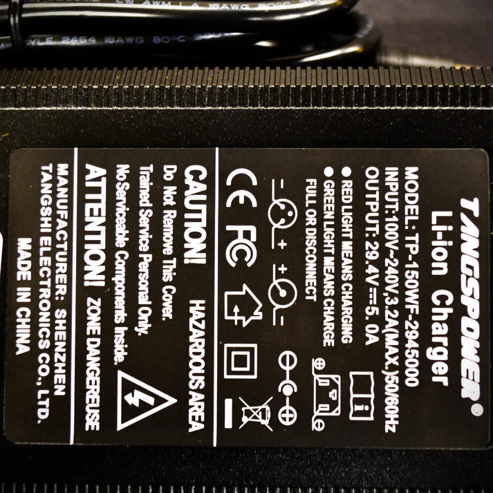 24V (7s) Lithium-Ion Charger - 5 Amp - evcustom