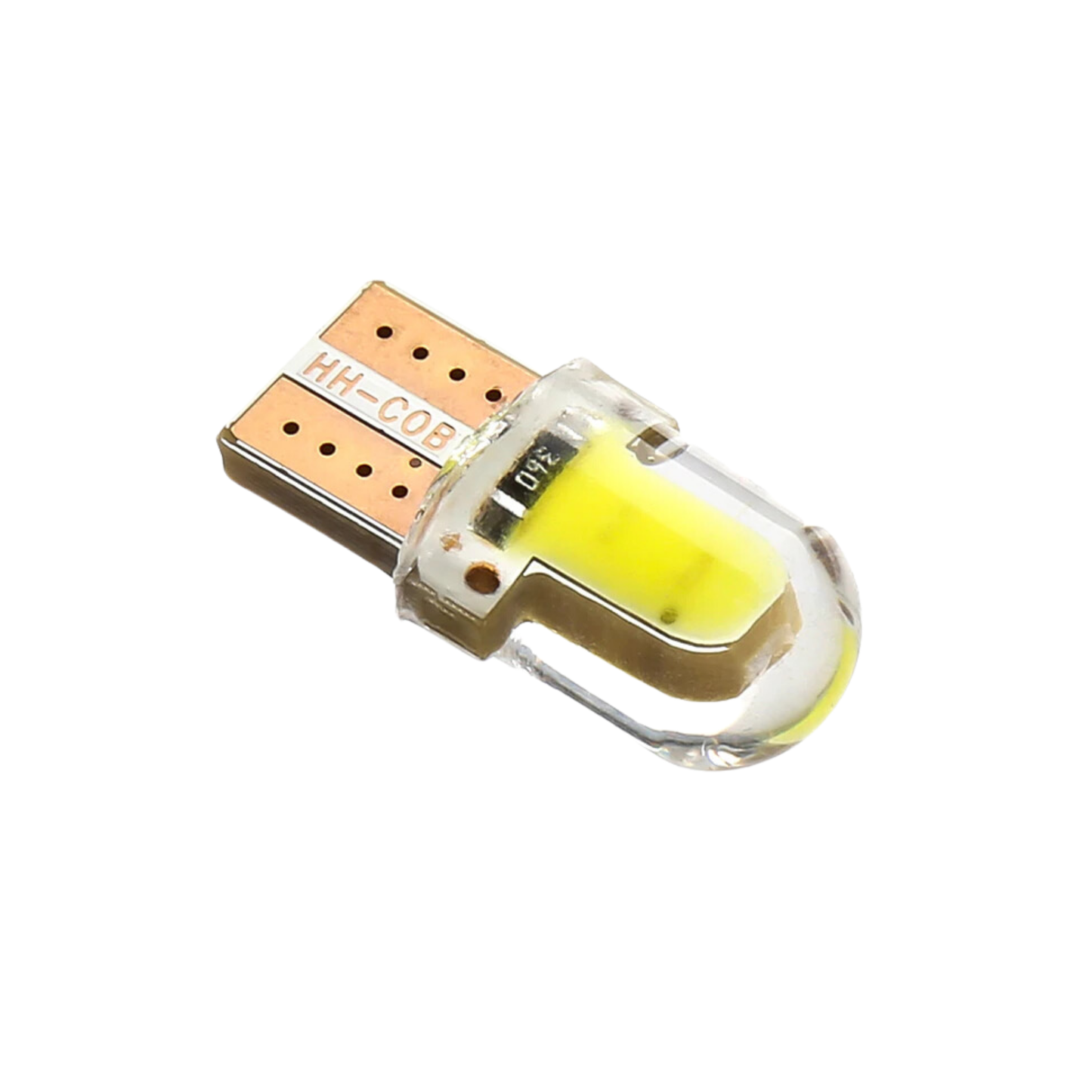 BULB Turn Signal COB LED 12V 5W White Wedge - Universal Replacement