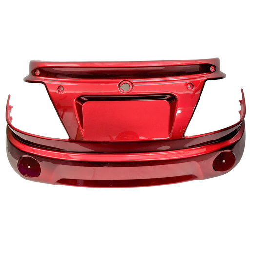 Rear Fairing for License Plate with Lock Mount (RED)