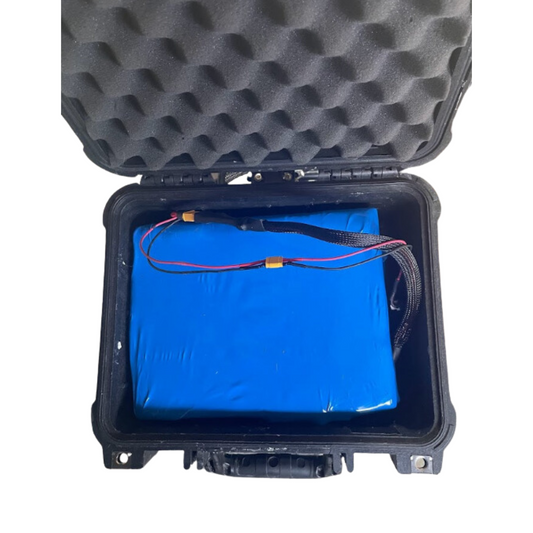 48v Samsung 32ah Fat tire Letric XP style Ebike Upgraded Battery With Waterproof Pelican Case - evcustom