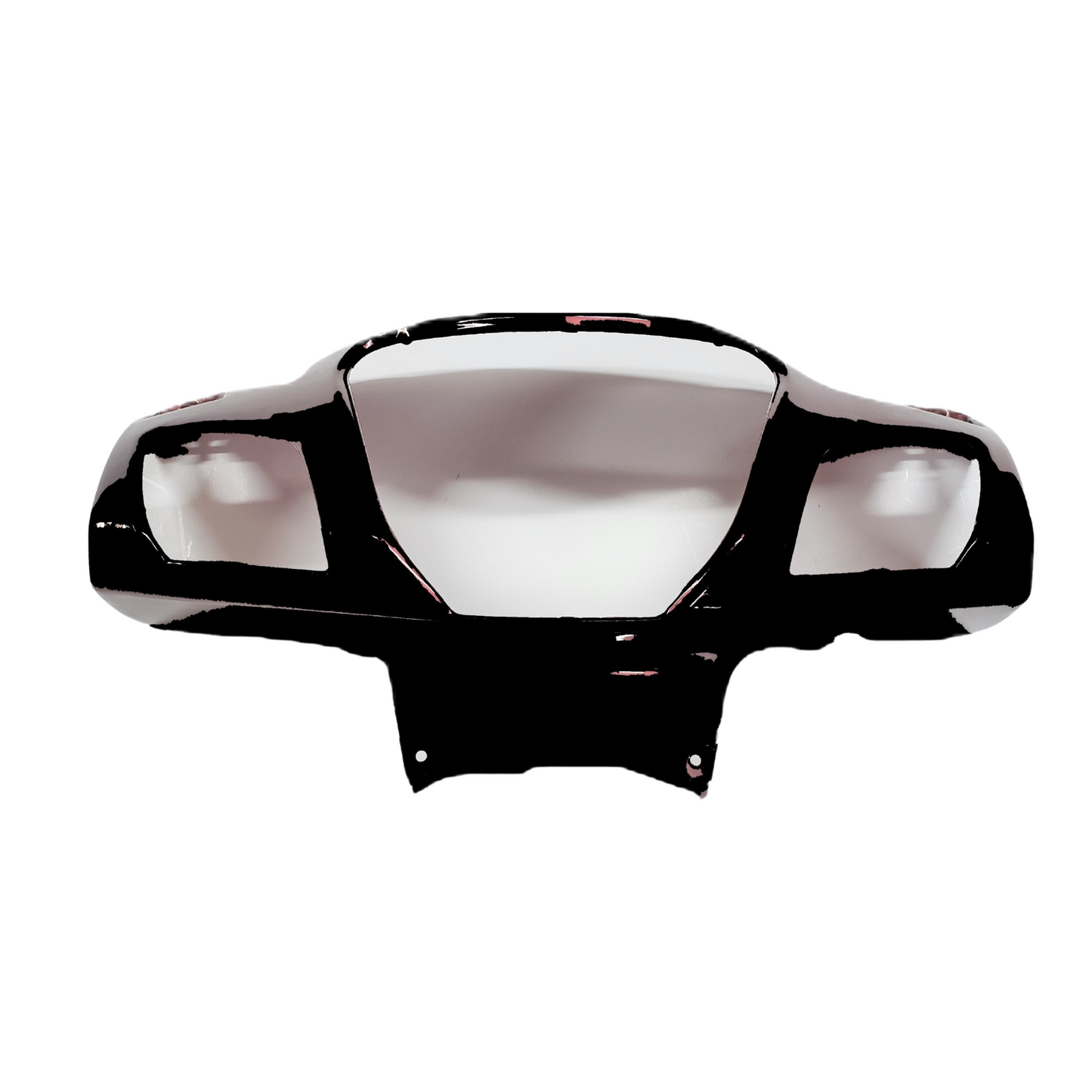 Front Fairing for Head and Signal Lights and Mirror Mounts (BLACK)