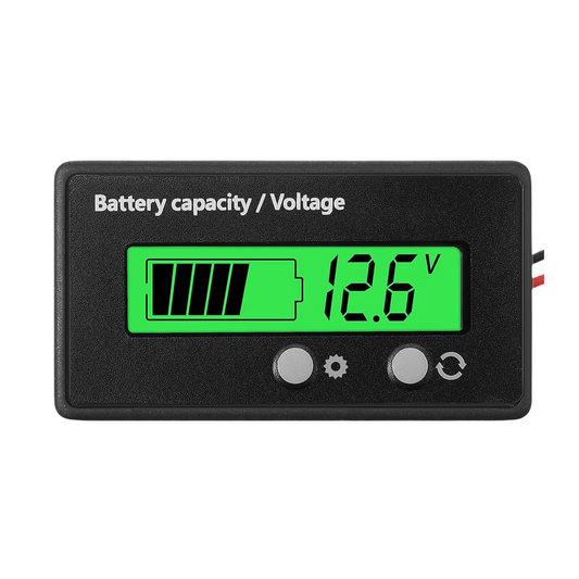 Battery Meter Display Multi Voltage 12V 24V 36V 48V 60V 72V 84V - evcustom