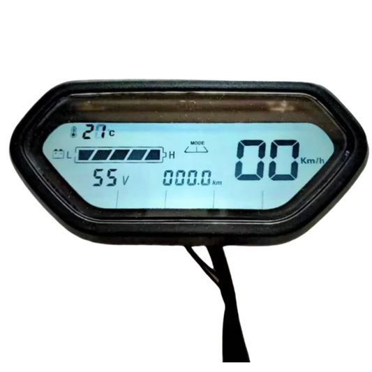 E-Bike Display - Compatible with All E-Bikes - 48 / 60 Volts - evcustom