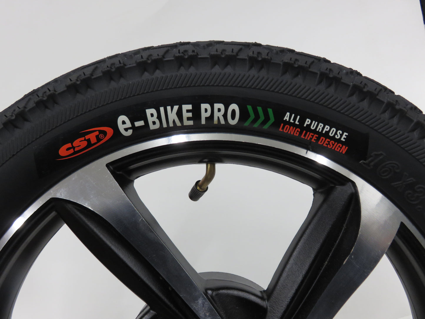 Universal Ebike Tire replacement 16x3 tire for front or rear - evcustom