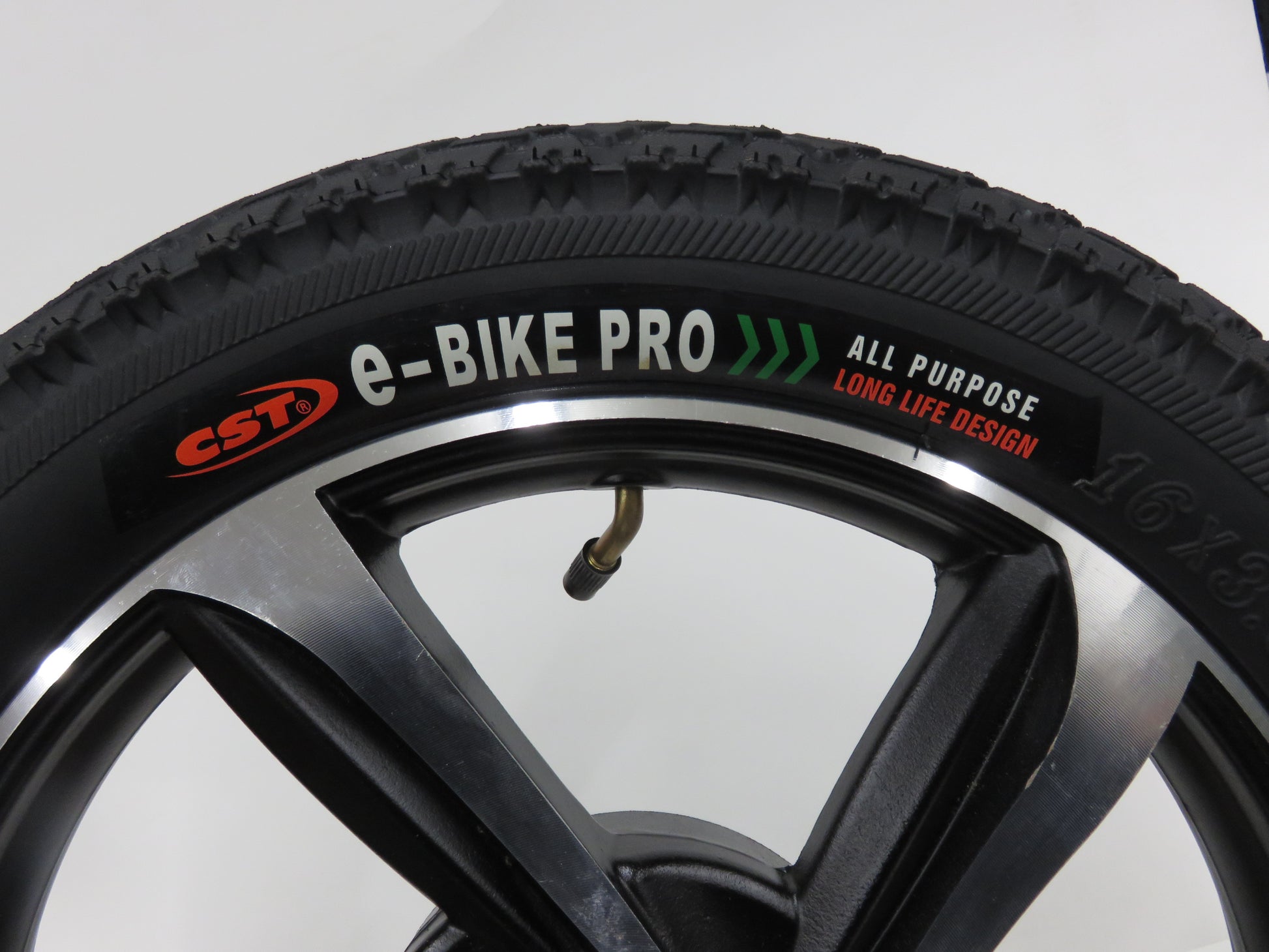 Universal Ebike Tire replacement 16x3 tire for front or rear - evcustom