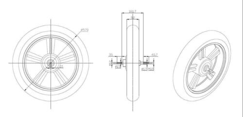 20' Fat Hub motor for lectric XP style, Super 73 etc - evcustom