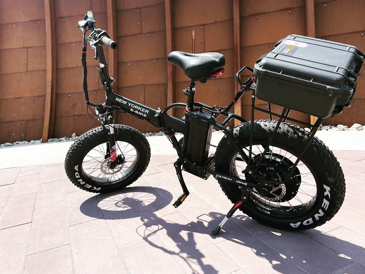 48v Samsung 32ah Fat tire Letric XP style Ebike Upgraded Battery With Waterproof Pelican Case - evcustom